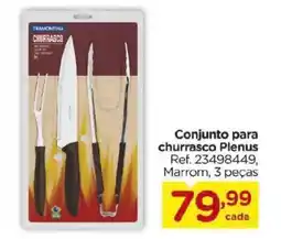 Carrefour Conjunto para churrasco Plenus oferta