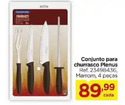 Carrefour Conjunto para churrasco Plenus oferta