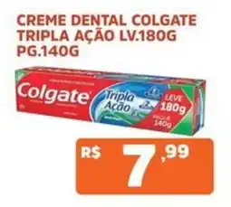 Supermercados Pague Menos Creme dental colgate tripla ação oferta