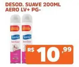 Supermercados Pague Menos Desod. suave aero oferta
