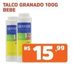 Supermercados Pague Menos Talco granado bebe oferta