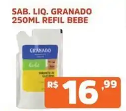 Supermercados Pague Menos Sab. liq. granado refil bebe oferta