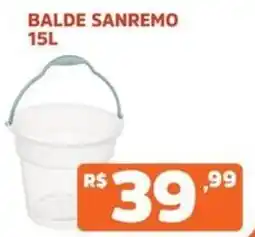 Supermercados Pague Menos Balde sanremo oferta