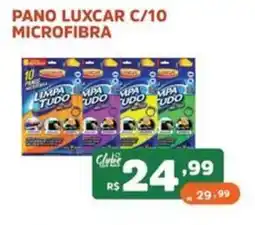 Supermercados Pague Menos Pano luxcar c/10 microfibra oferta