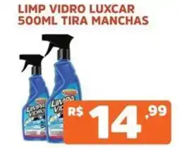 Supermercados Pague Menos Limp vidro luxcar tira manchas oferta