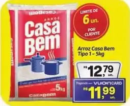 Fort Atacadista Arroz Casa Bem Tipo 1 oferta
