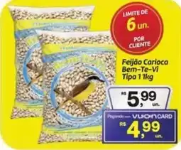 Fort Atacadista Feijão Carioca Bem-Te-Vi Tipo 1 oferta