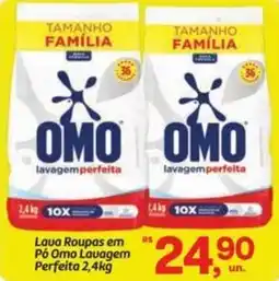 Fort Atacadista Lava Roupas em Pó Omo Lavagem Perfeita oferta