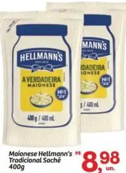 Fort Atacadista Maionese Hellmann's Tradicional Sachê oferta