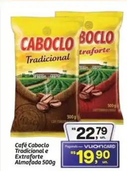 Fort Atacadista Café Caboclo Tradicional e Extraforte Almofada oferta