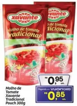 Fort Atacadista Molho de Tomate Xavante Tradicional Pouch oferta