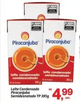 Fort Atacadista Leite Condensado Piracanjuba Semidesnatado TP oferta