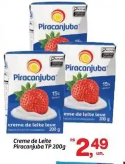 Fort Atacadista Creme de Leite Piracanjuba TP oferta
