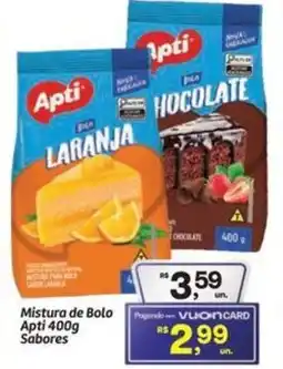 Fort Atacadista Mistura de Bolo Apti Sabores oferta