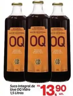 Fort Atacadista Suco Integral de Uva OQ Vidro oferta