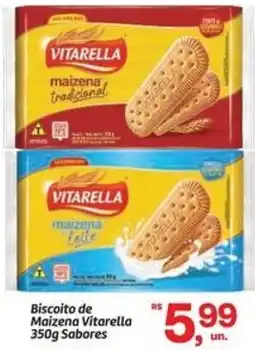 Fort Atacadista Biscoito de Maizena Vitarella Sabores oferta