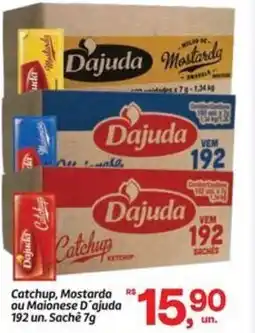 Fort Atacadista Catchup, Mostarda ou Maionese D'ajuda oferta