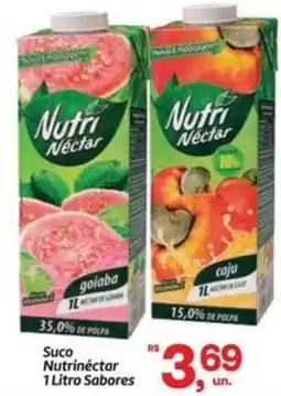 Fort Atacadista Suco Nutrinéctar Sabores oferta