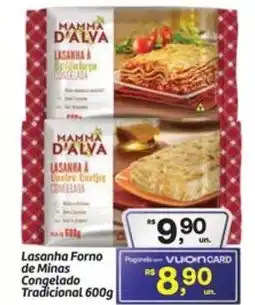 Fort Atacadista Lasanha Forno de Minas Congelado Tradicional oferta