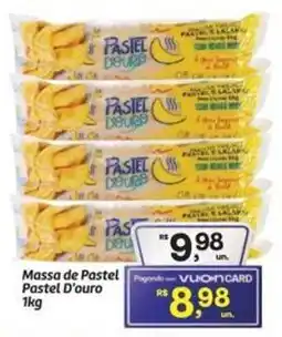 Fort Atacadista Massa de Pastel Pastel D'ouro oferta