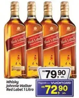 Fort Atacadista Whisky Johnie Walker Red Label oferta