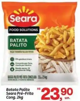 Fort Atacadista Batata Palito Seara Pré-Frita Cong. oferta