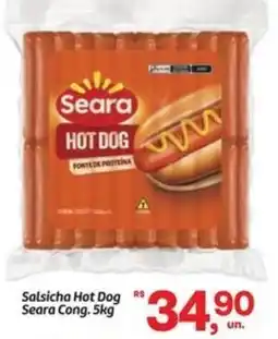 Fort Atacadista Salsicha Hot Dog Seara Cong. oferta