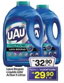 Fort Atacadista Lava Roupas Líquido UAU Active oferta