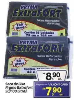 Fort Atacadista Saco de Lixo Pryma Extrafort oferta