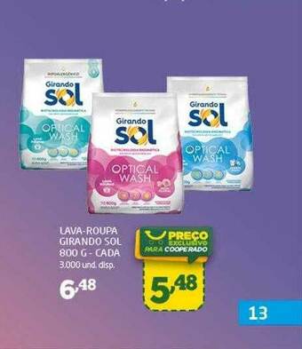 Cooper Lava-roupa Girando Sol oferta