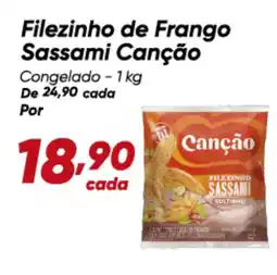Dia Filezinho de Frango Sassami Canção Congelado oferta