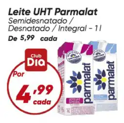 Dia Leite UHT Parmalat oferta