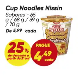 Dia Cup Noodles Nissin oferta
