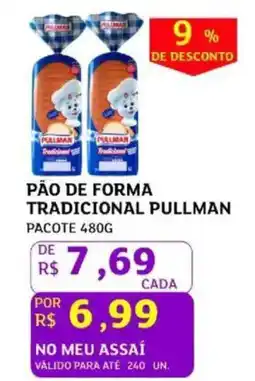 Assaí Atacadista Pão de forma tradicional pullman oferta