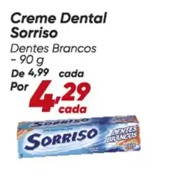 Dia Creme Dental Sorriso oferta
