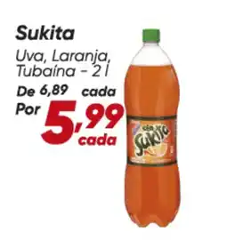 Dia Sukita Uva, Laranja, Tubaína oferta