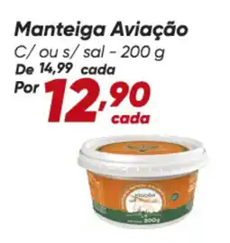 Dia Manteiga Aviação oferta