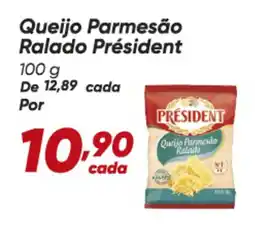 Dia Queijo Parmesão Ralado Président oferta