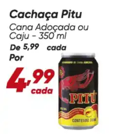 Dia Cachaça Pitu oferta