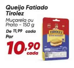 Dia Queijo Fatiado Tirolez oferta