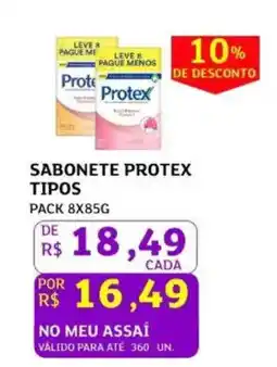 Assaí Atacadista Sabonete protex tipos oferta