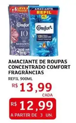 Assaí Atacadista Amaciante de roupas concentrado comfort fragrâncias oferta