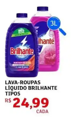 Assaí Atacadista Lava-roupas líquido brilhante tipos oferta