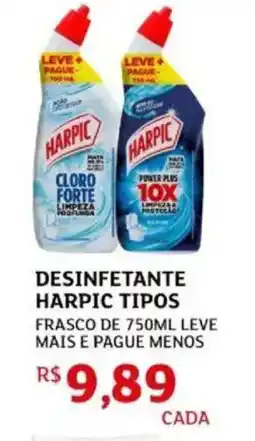 Assaí Atacadista Desinfetante harpic tipos oferta