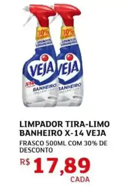Assaí Atacadista Limpador tira-limo banheiro x-14 veja oferta