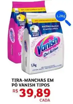 Assaí Atacadista Tira-manchas em pó vanish tipos oferta