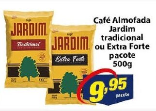 Cafe Almofada Jardim Tradicional ou extra forte 500g