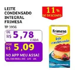 Assaí Atacadista Leite condensado integral frimesa oferta