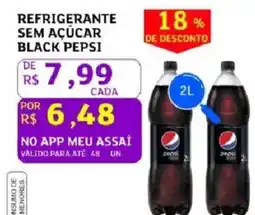 Assaí Atacadista Refrigerante sem açúcar black pepsi oferta