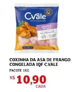 Assaí Atacadista Coxinha da asa de frango congelada iqf c.vale oferta